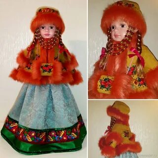 Кукла в национальном костюме сделать своими руками