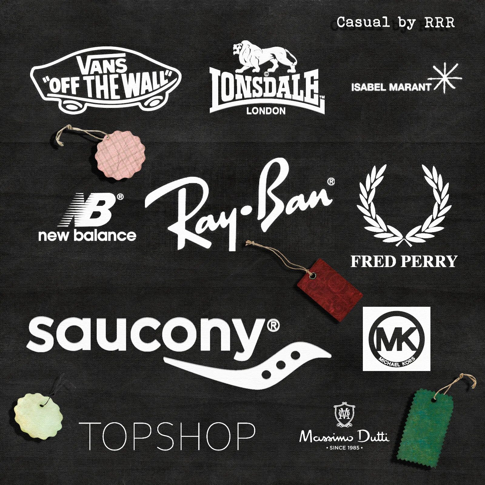 Casual stock script. Кэжуал бренды. молодежные бренды одежды. брендовые casual вещи. логотипы брендов молодежной одежды.