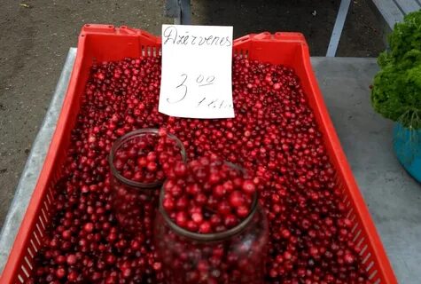 1 литр клюквы сколько килограмм