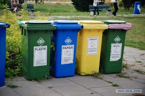 Контейнеры для отходов должны