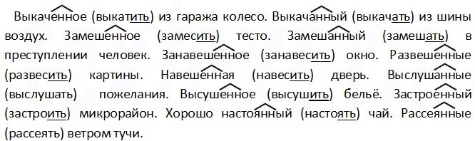 Вставить пропущенную гласную в суффиксах причастий. Пропущенные буквы в суффиксах причастий. Вставьте пропущенные буквы в суффиксах причастий. Выкаченное из гаража колесо. Спишите вставьте букву в суффиксы причастий.