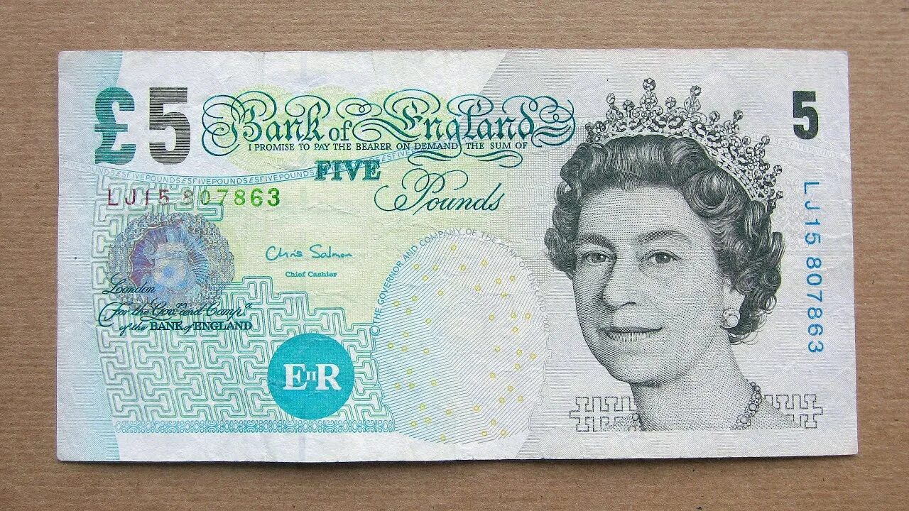 The five pound note