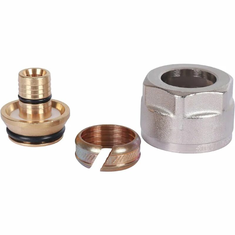 Фитинг компрессионный 16х2. Фитинг компрессионный для труб pex 16х2. Sfc-0026-162634 stout фитинг компрессионный для труб pex-al-pex 16х2,6х3/4. 3/4, шт. Компрессионный фитинг для pex трубы.