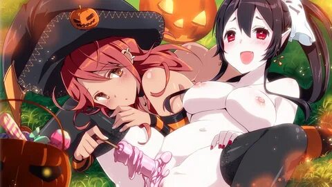 Y)■ J\ 4 W Ч 1 'NI Sakura Halloween,Визуальные новеллы,фэндомы,Foreign...