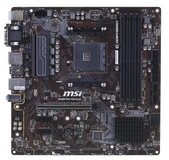Материнская плата b450 pro vdh max