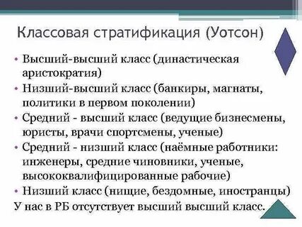 Выберите верные о социальной стратификации
