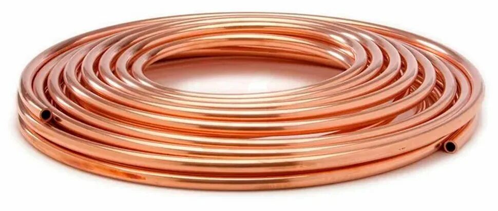 Труба медная 1/4, бухта 15м. Медная труба 16. Труба медная 1/2" astm b68, бухта 15 м. Медная трубка 16мм. Медная труба 16.