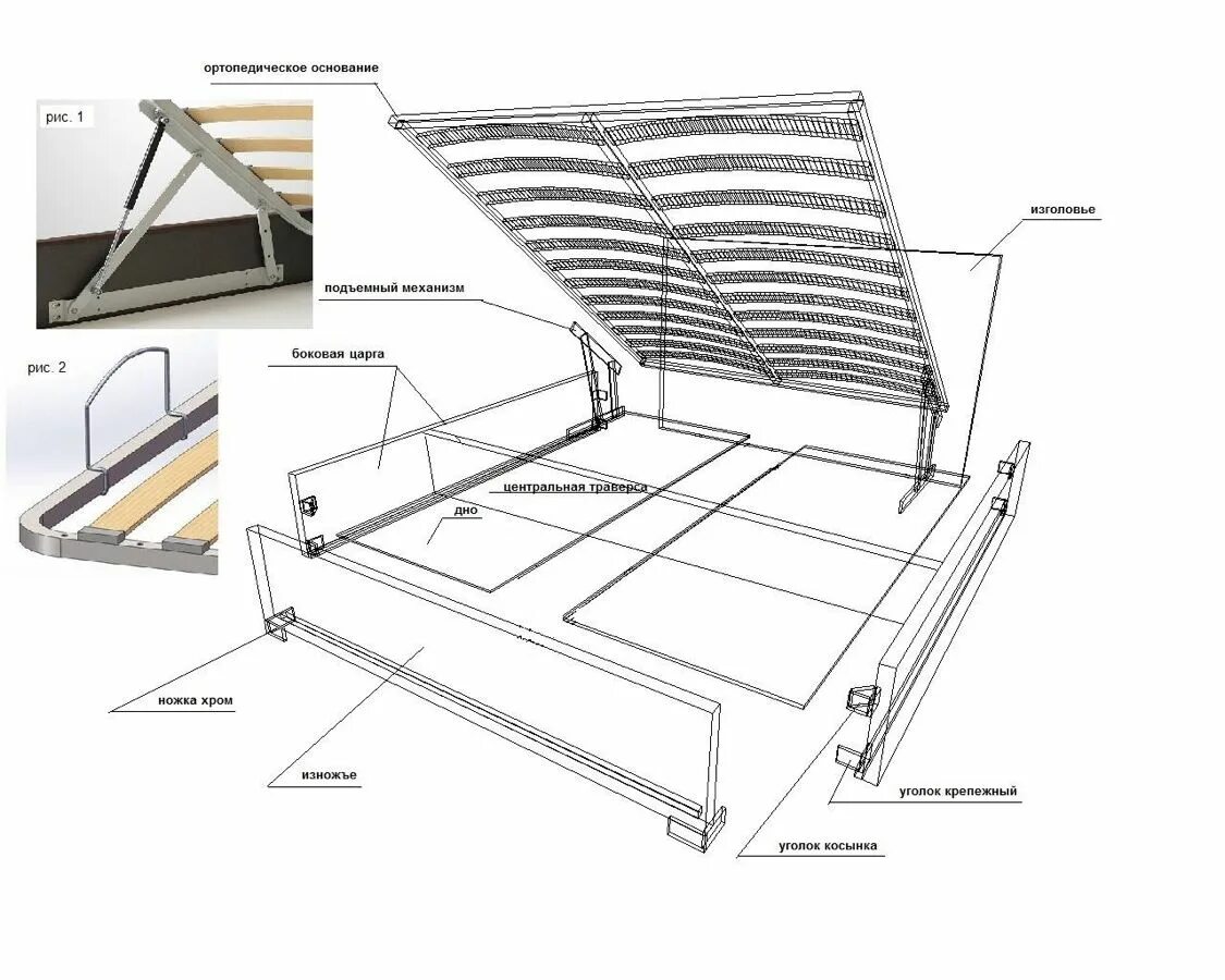 Чертежи подъемных кроватей. Схема сборки кровати с подъемным механизмом 1600х2000 Парма Нео. Ортопедическое основание Летто Медио 1600*1900. Схема сборки кровати с подъемным механизмом 1600х2000 Аскона. Кровать металлокаркас основание 160х200 чертеж.