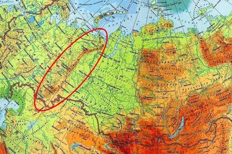 Где находятся уральские горы на карте