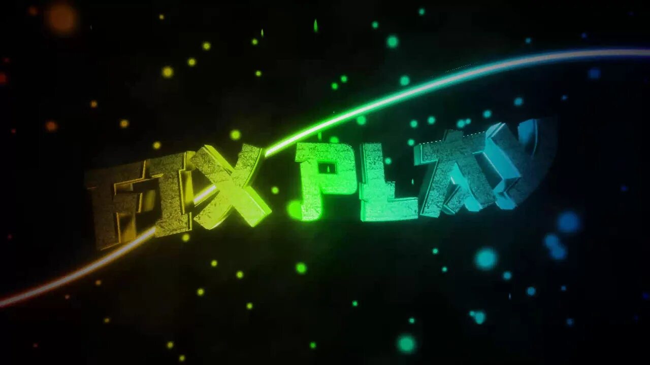 FIXPLAY шапка. Шапка для канала FIXPLAY. Название для канала. Крутая заставка с ником. Playing channel