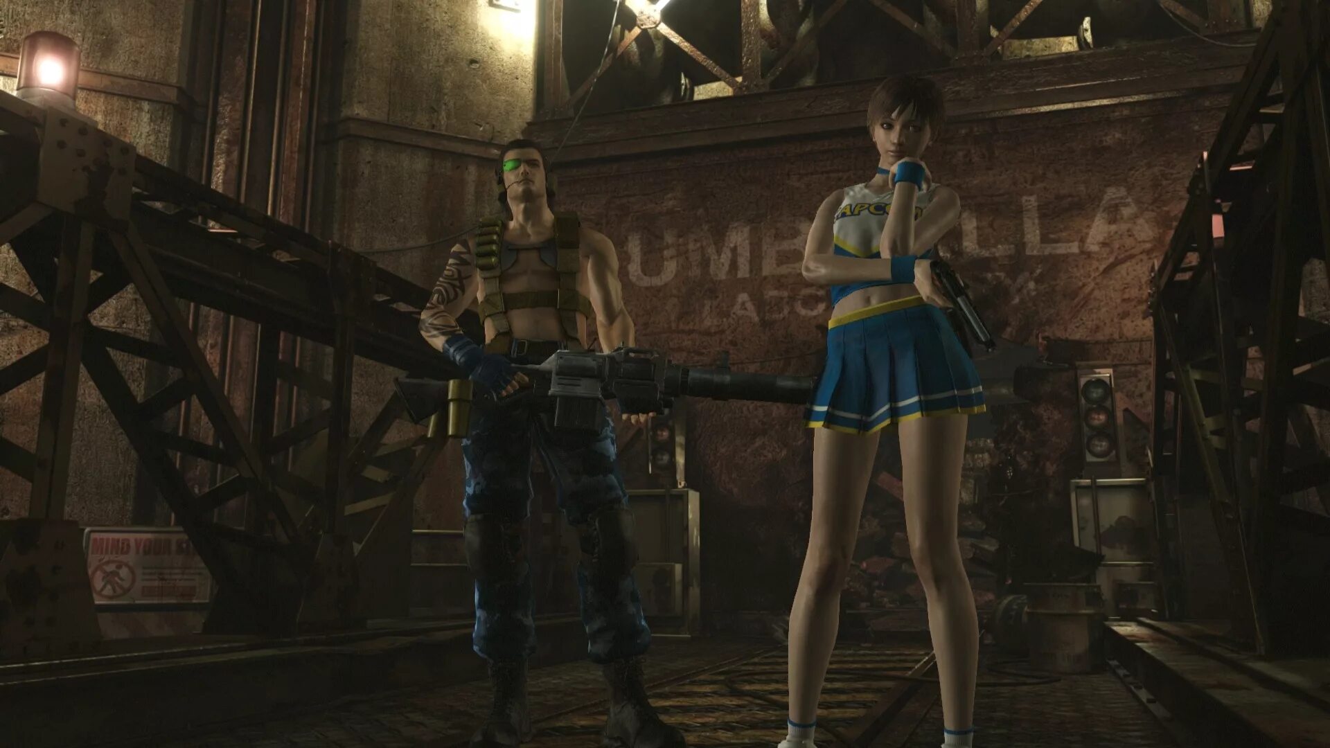 Resident Evil 0 Remastered.