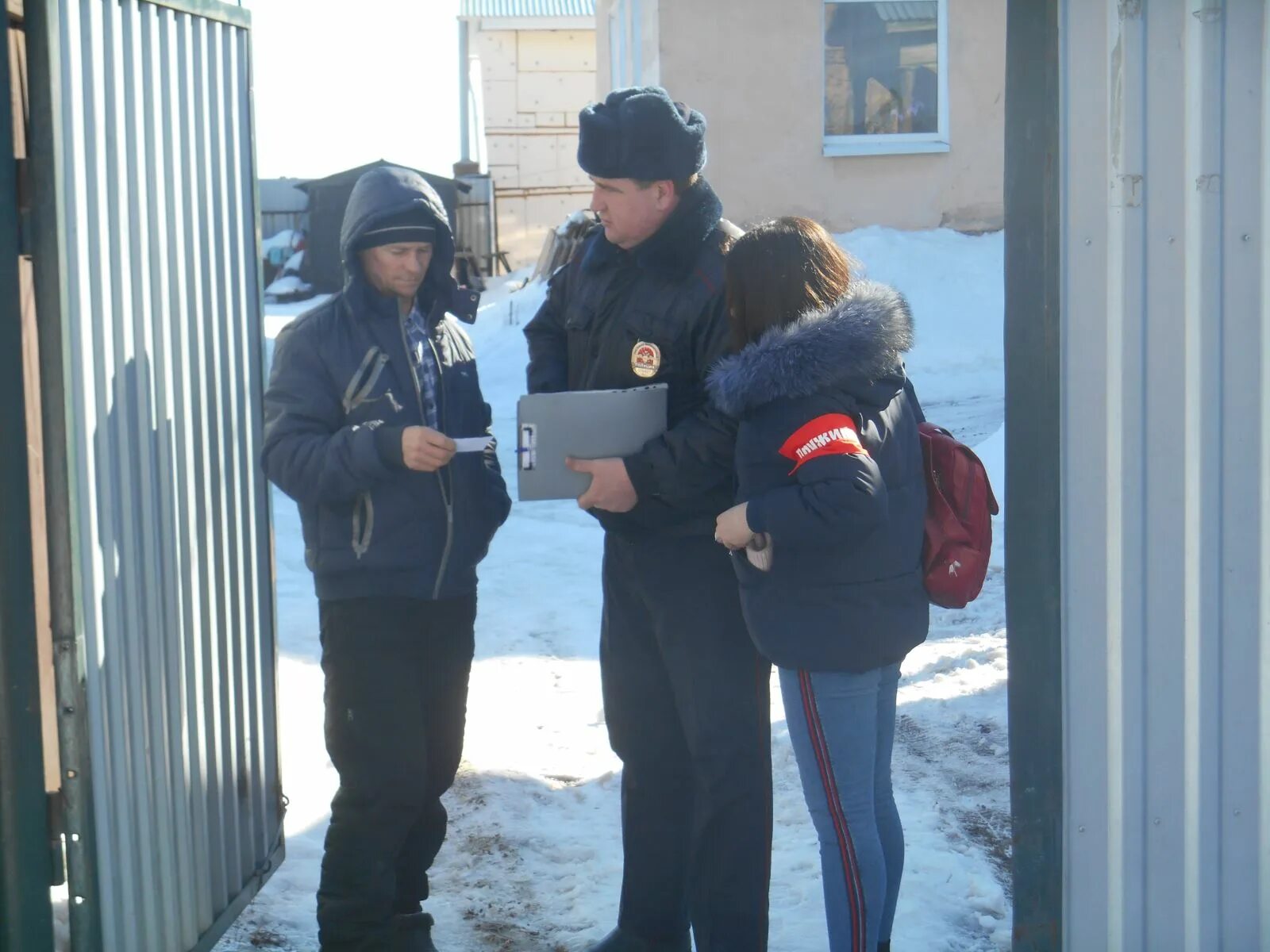 Проверка участковых уполномоченных полиции