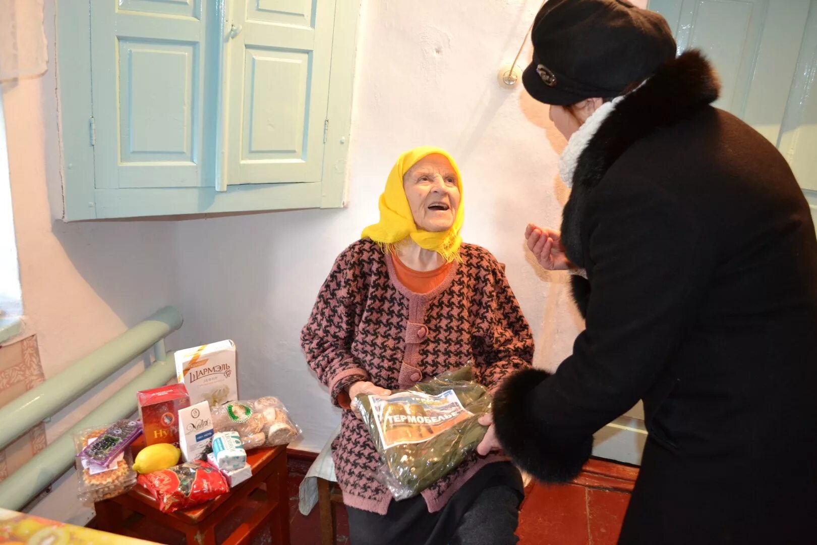 Благотворительная помощь в русской деревне