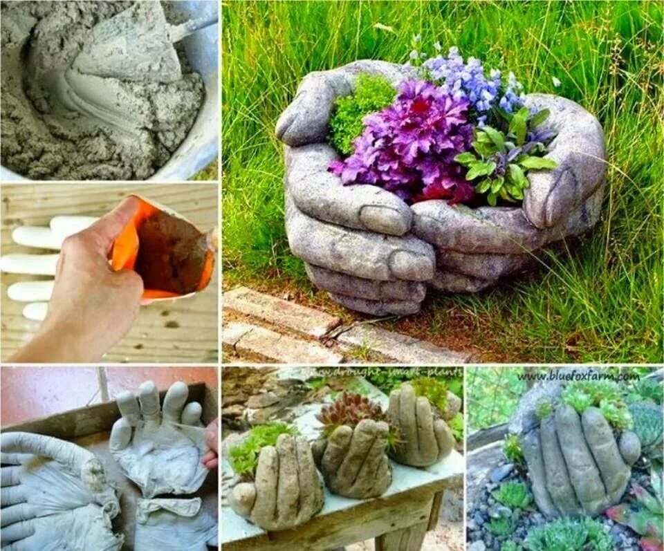 Куда деть глину. Декор для сада. Изделия из цемента для сада. Декор для сада из цемента. Декор из камней для сада.