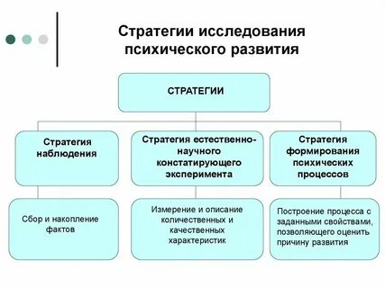 Стратегии в психологии развития