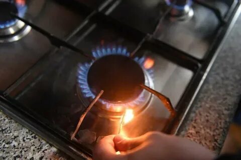 Гаснет газовая плита