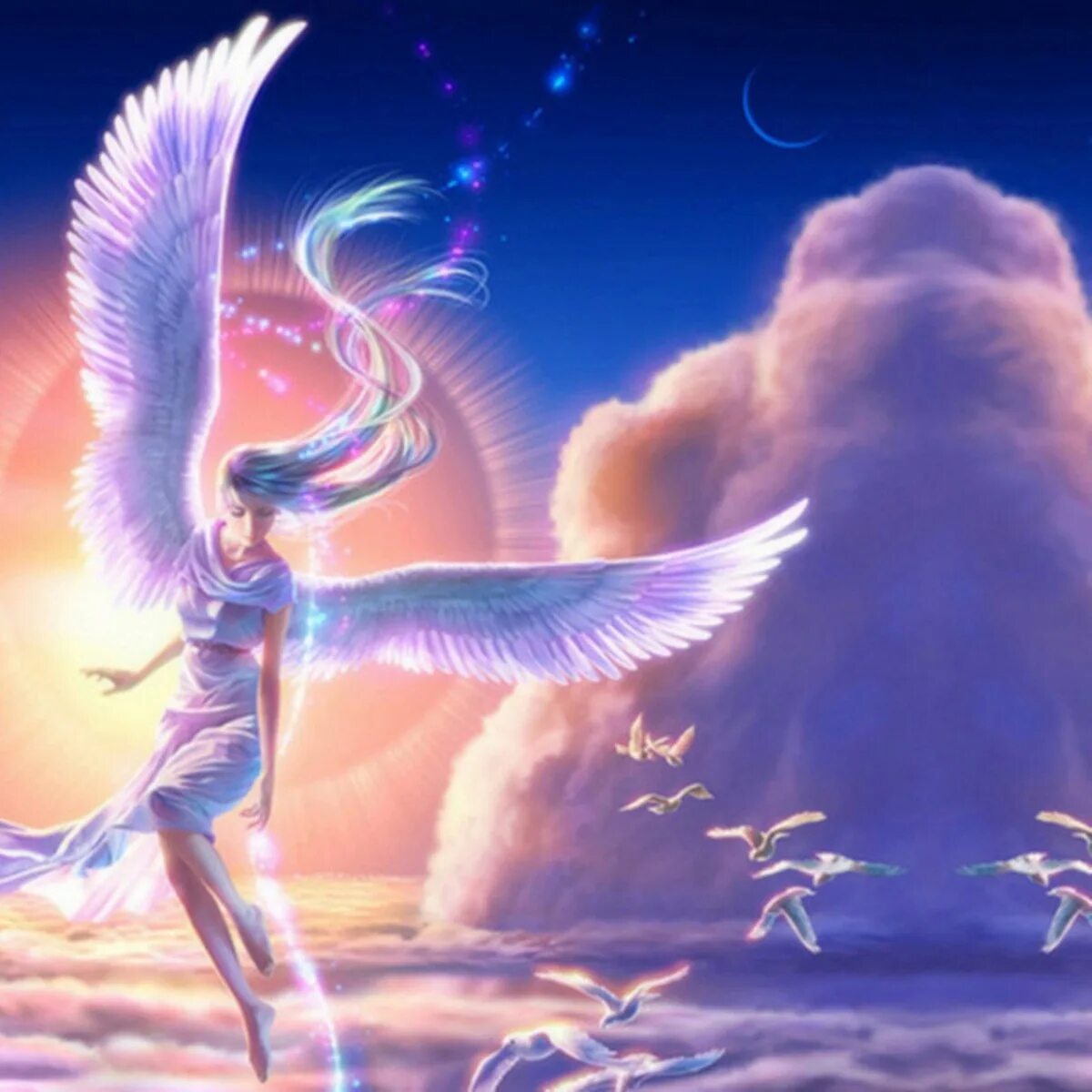 О чем мечтают птицы. Такаки / Takaki. Ангел в небесах. Ангел в полете. Крылатые люди.