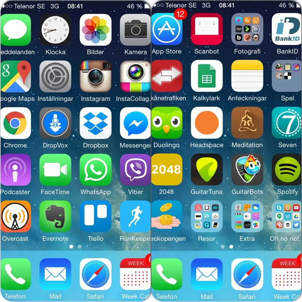 Виды приложений ios