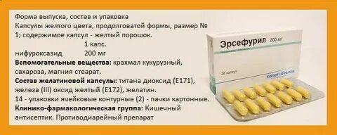 Эрсефурил инструкция