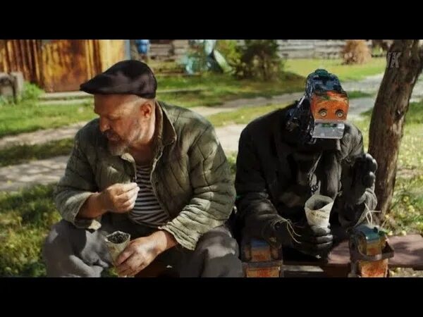 Русскую кибер деревню. Russian cyberpunk farm русская кибердеревня.