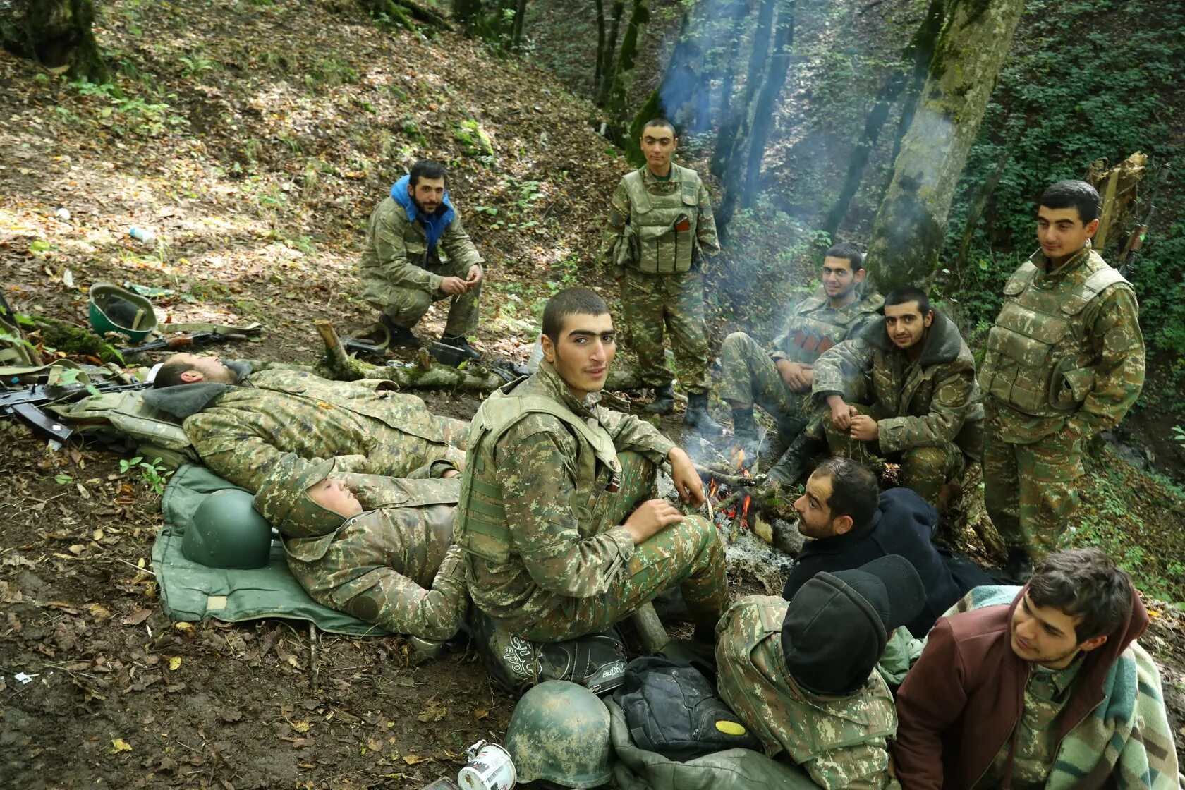 Новости арцаха в контакте. Армянские солдаты в Карабахе 1992-1994.