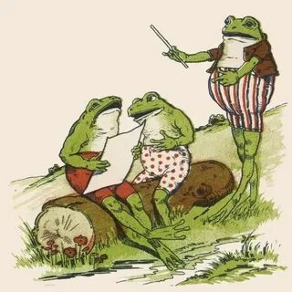 Frogs sing перевод