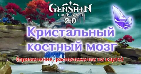 Кристальные костные мозги геншин