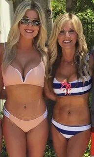 Mom & daughter know how to rock a bikini Scrolller.