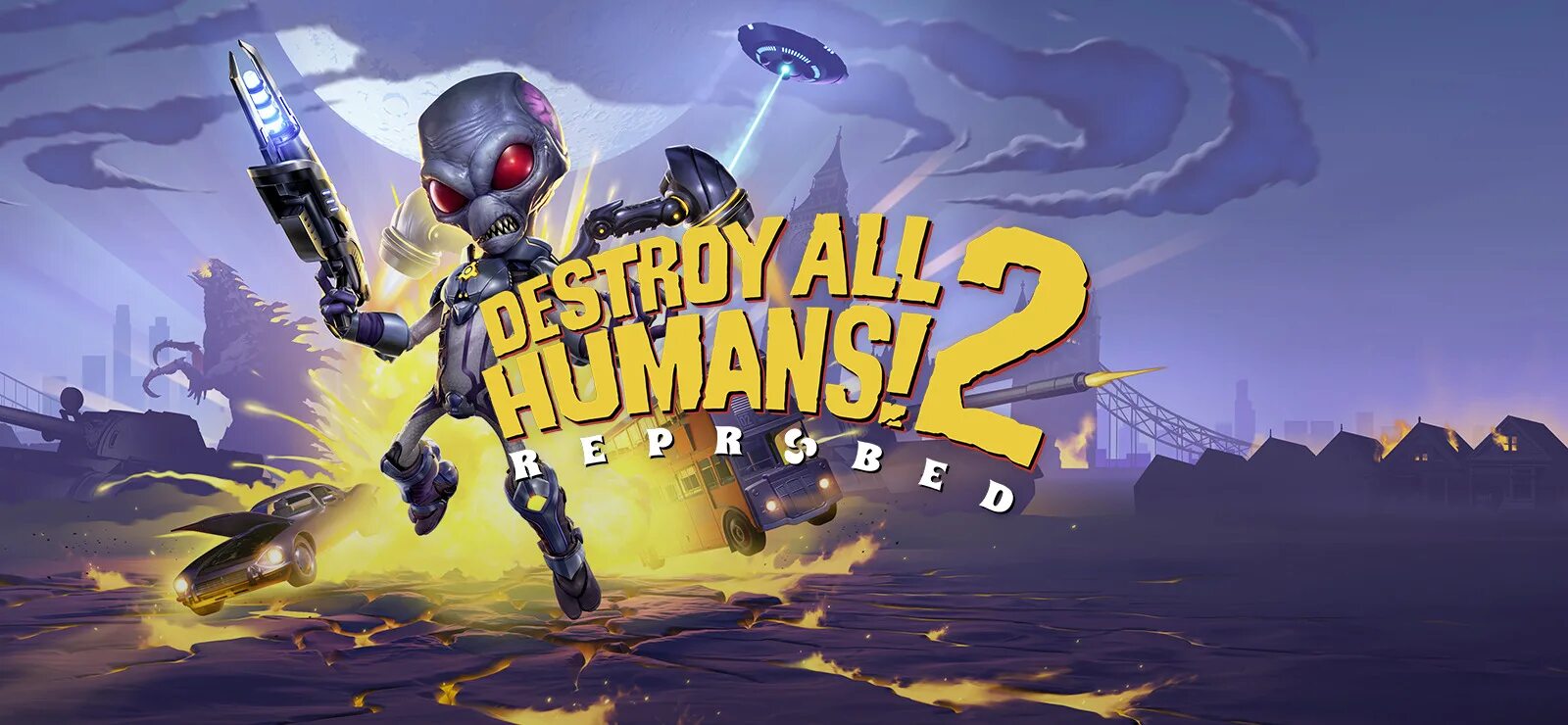 Destroy all Humans 2 reprobed. Игра destroy all Humans 2. Destroy all Humans 2 reprobed 2022. Destroy all Humans! 2 - Reprobed обложка.