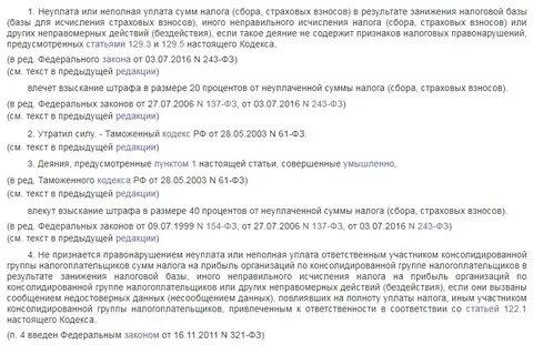 Штрафы за неуплату налога аренды