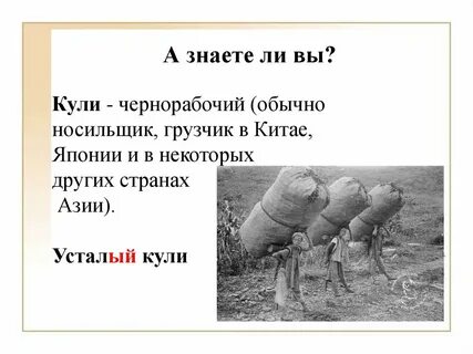 Кули род существительного