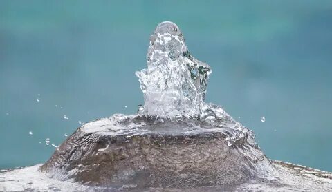 Water coming