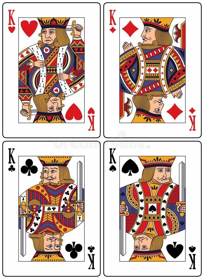 King of diamonds from Arn de Gothia deck designed by Kaj Wistbacka Juegos de car