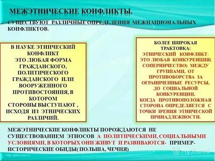 Уровни межэтнических отношений