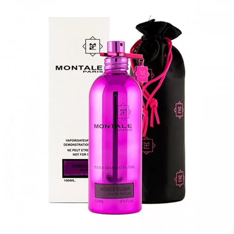 Roses elixir. Женские духи montale tester. montale roses elixir тестер.