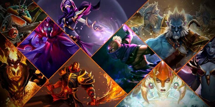 DOTA 2 Characters are quite varied. Some are more human than others, while some