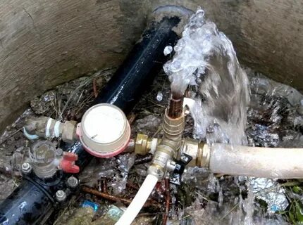 Водопровод разбор