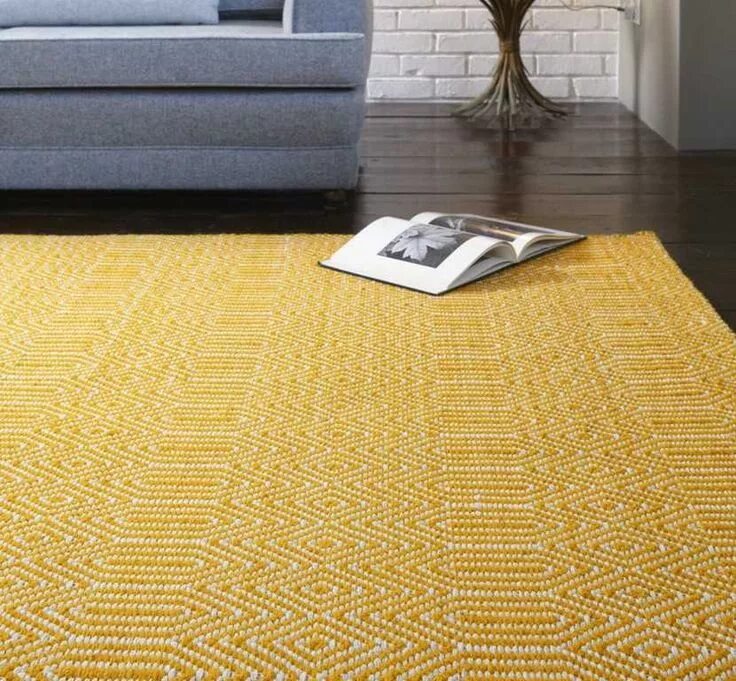 SMALL X LARGE MUSTARD HARVEST YELLOW OCHRE THICK SOFT SHAGGY COSY SHAG PILE RUGS