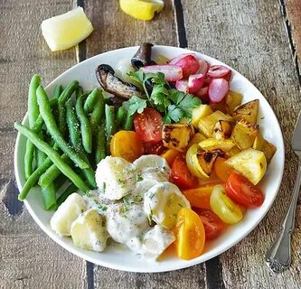 Vegetable plate