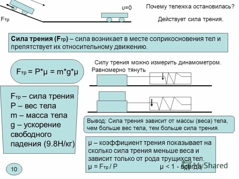 Зависимость коэффициента трения от массы тела. Зависит ли коэффициент трения от массы. Коэффициент трения формула 9 класс. Зависит ли коэффициент трения от массы. Формула нахождения силы трения через коэффициент.
