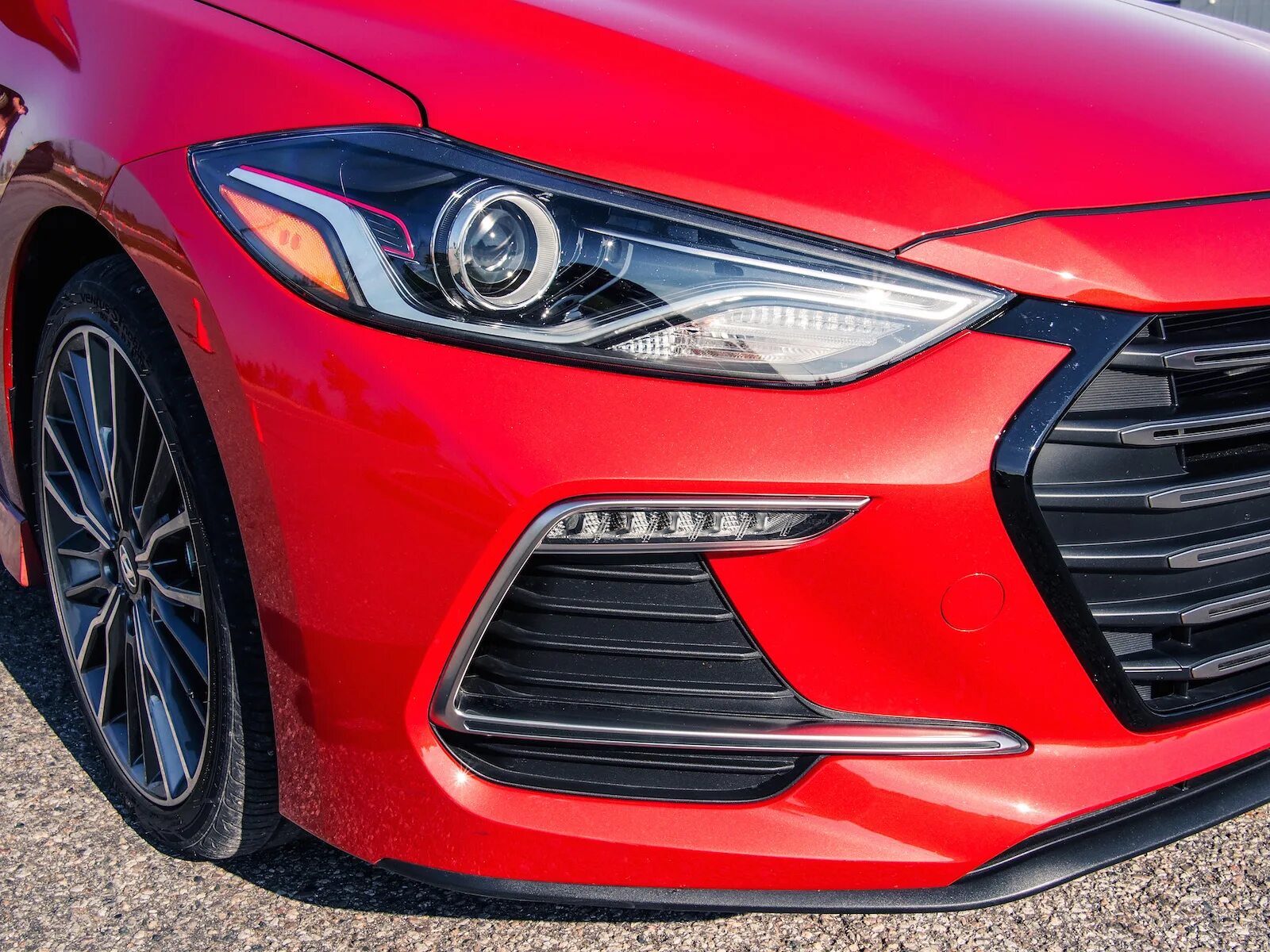 бампер hyundai elantra 6