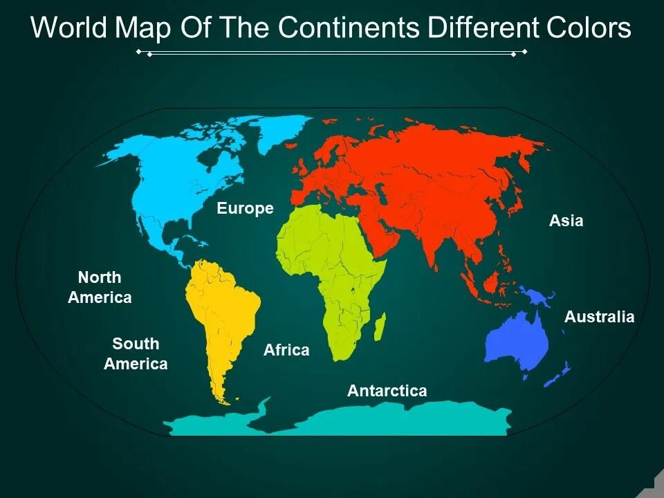 Цвета континентов. Continents Map. Map of the World with Continents. Map with Continents.