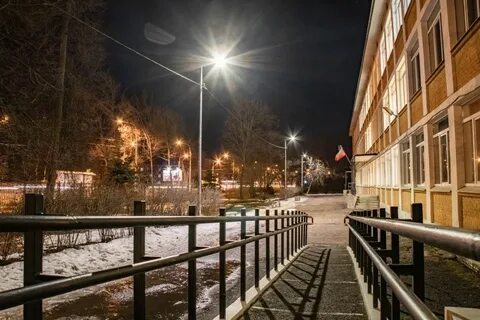 Освещение территории детского сада