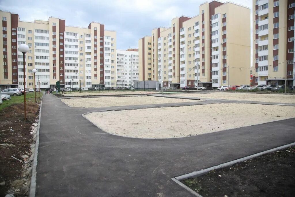 Фото и ход строительства жилого комплекса на улице Текстильщиков (ЖК Микрорайон 
