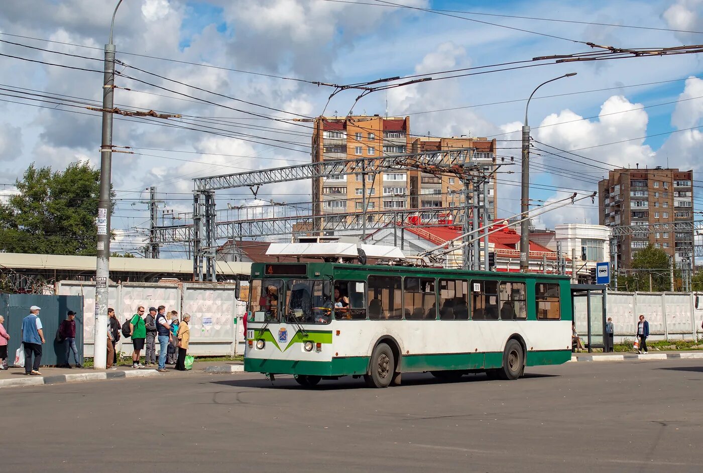 Троллейбус 11а. 11 троллейбус иваново.