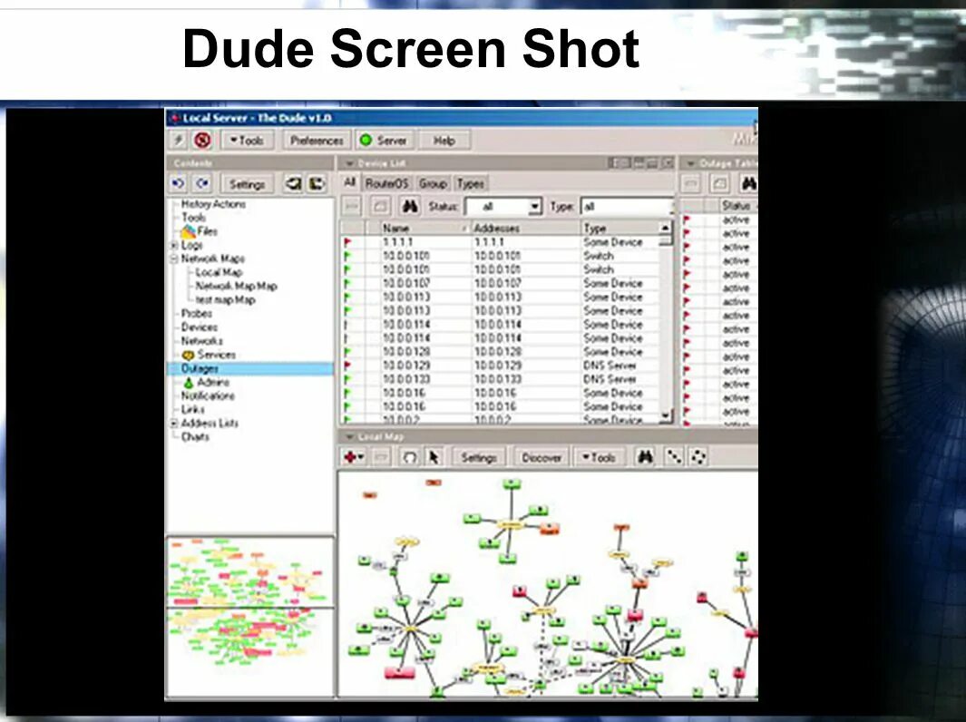 Dude mikrotik. Dude мониторинг. The dude программа. Dude программа мониторинга сети. Mikrotik dude карта сети.