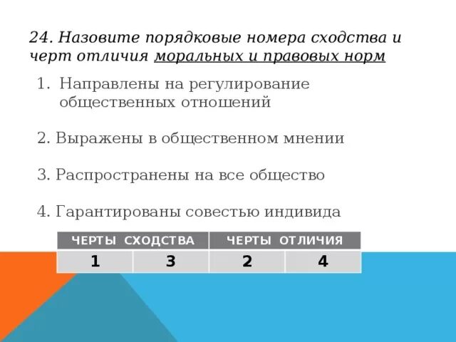 Три черты отличающие. Порядковые номера черт сходства и черты различия. Черты сходства черты отличия Обществознание. Назовите черты сходства и различия моральных и правовых норм.. Обществознание черты сходства и черты отличия регулируют.