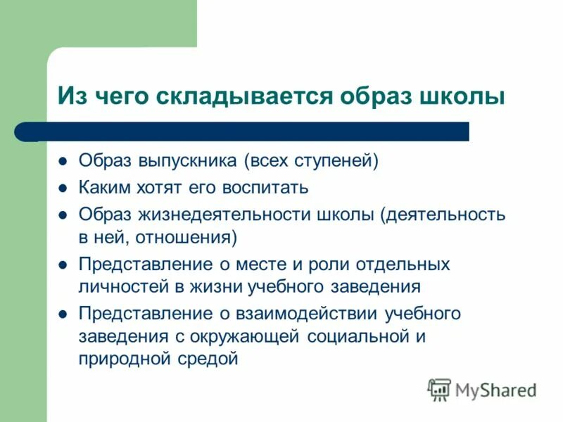 Образ сложился. Образ сложился