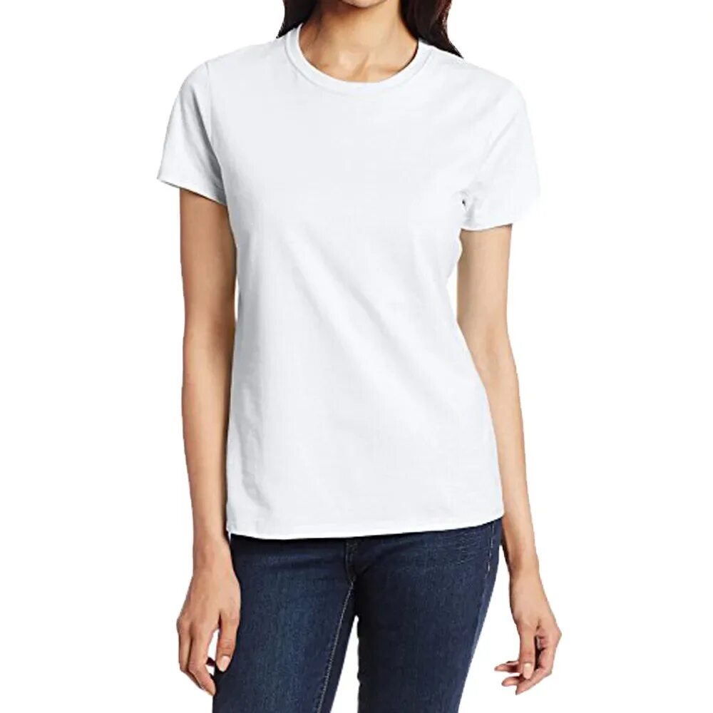 Овальный вырез. Hanes women's 100% Cotton t‑Shirt White. Белая футболка. Белая футболка женская. Футболка белая женская с круглым вырезом.