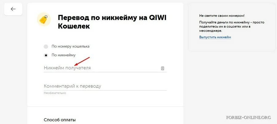 Никнейм QIWI кошелька. Перевести по никнейму киви. Перевод по никнейму на QIWI. Перевод на киви по никнейму это как.